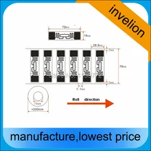 Gen2 пассивная rfid-метка, UHF метки этикетка с Диапазон считывания Max 10 метров