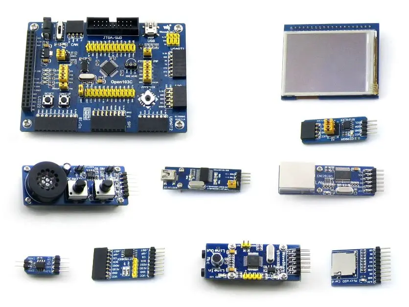 Комплект аксессуаров Open103C B # STM32F103CBT6 STM32F103 STM32 ARM Cortex M3 2 дюйма 320x240 сенсорный ЖК