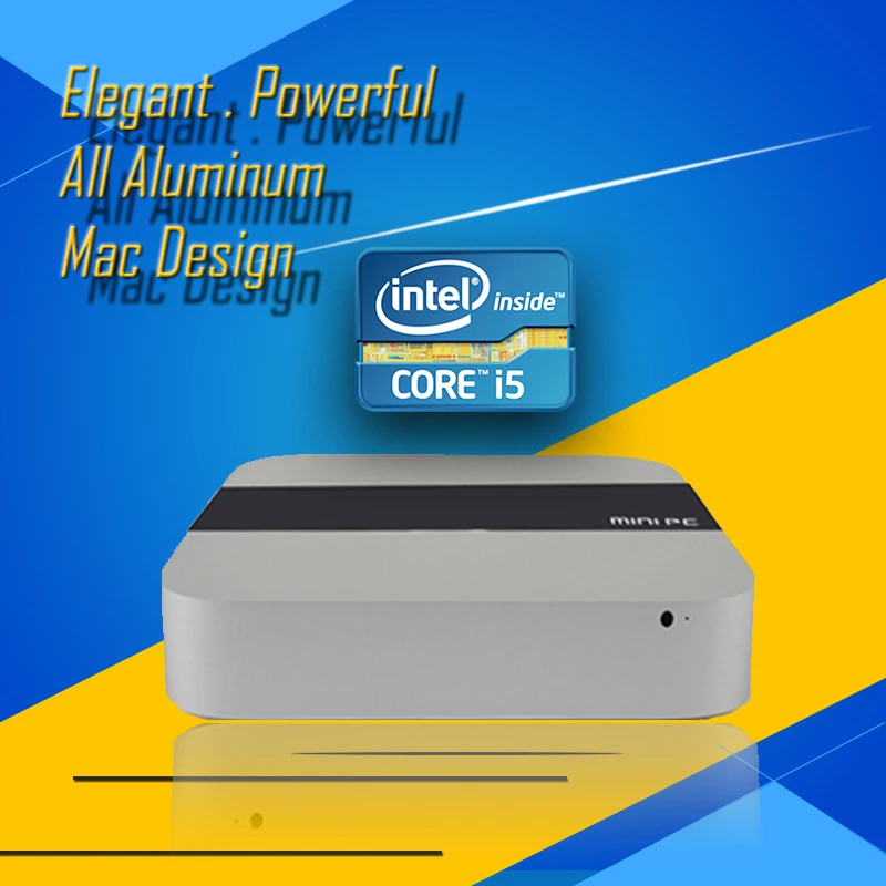 WPNA HTPC S1 Intel CPU Core I5 2 0GHz 4GB 120GB SSD HD Graphics 300M WIFI