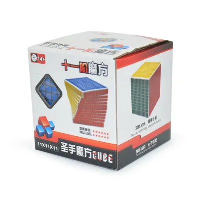 Neo Cube speed Stickerless Puzzle Cube Magic для Begginer 11x11x11 Cubo Magico обучающая игрушка для детей обучающие игрушки для взрослых