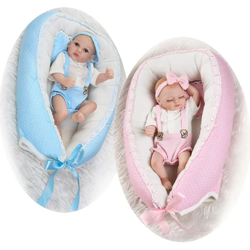 

Cute Doll 28cm Full Body Silicone Reborn Dolls 10inch Sleeping Bag Dolls Lifelike Realista Newborn Baby Doll Toys Brinquedos