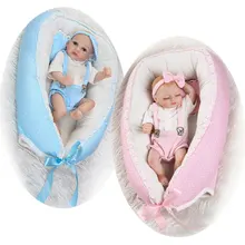 Bebés reborn de 28 cm con capazo