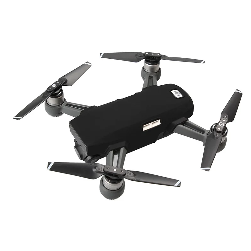 Drone Body Silicone Protective Skin Case Cover Anti Slip Resistance Protection Spare parts For DJI Spark Accessories 1 (5)