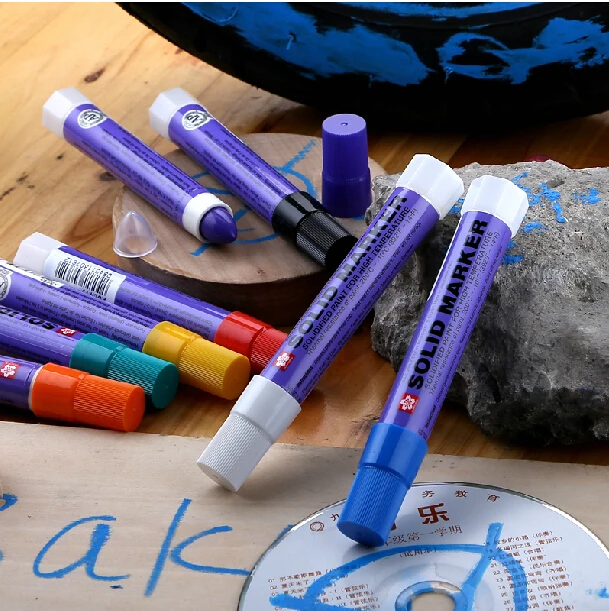 

8 colour Sakura XSC Solid Marker high temperature pen metal pen Glow write in water