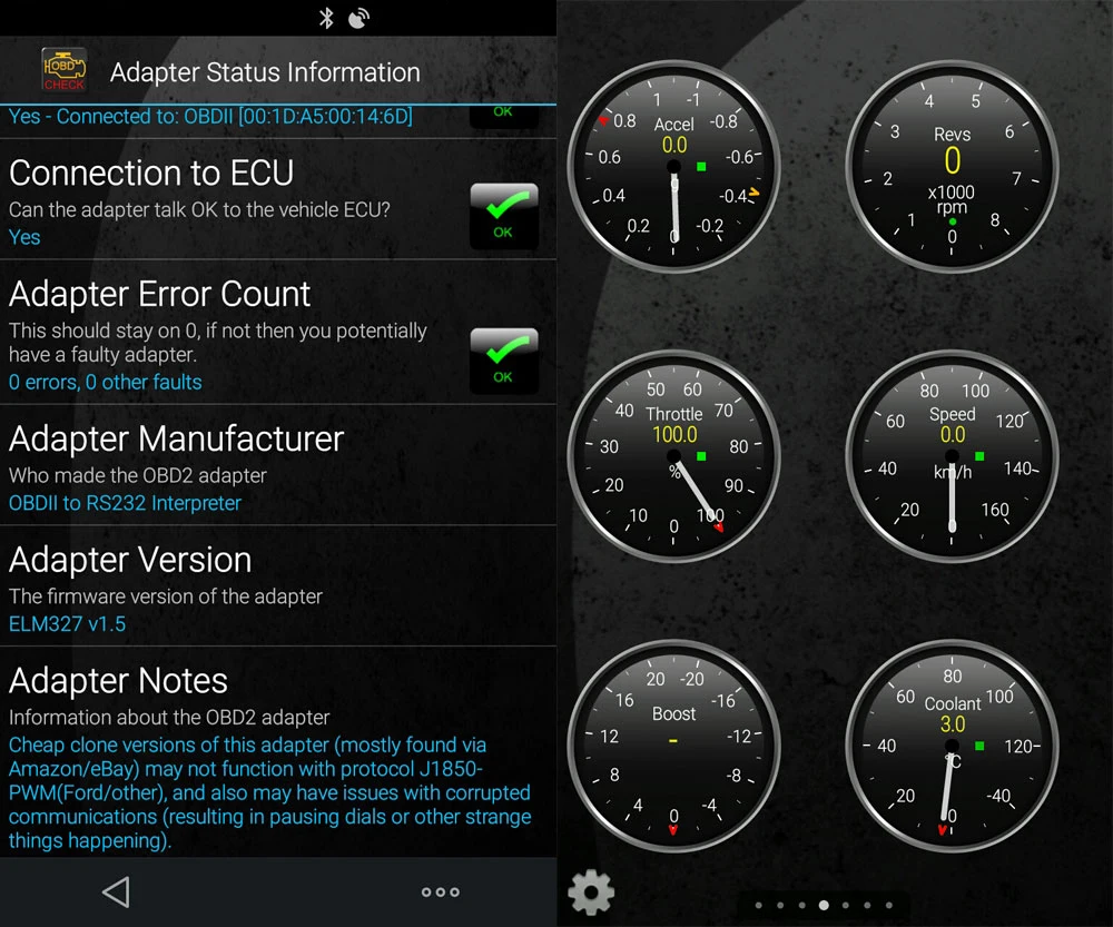 ELM327 V1.5 с чипом PIC18F25K80 Bluetooth OBD2 сканер VGATE OBDII сканирующий инструмент CAN-BUS работает на Android Torque/PC