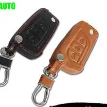 Чехол из натуральной кожи для автомобильных ключей, защитные аксессуары для TOYOTA Corolla- YT-72114