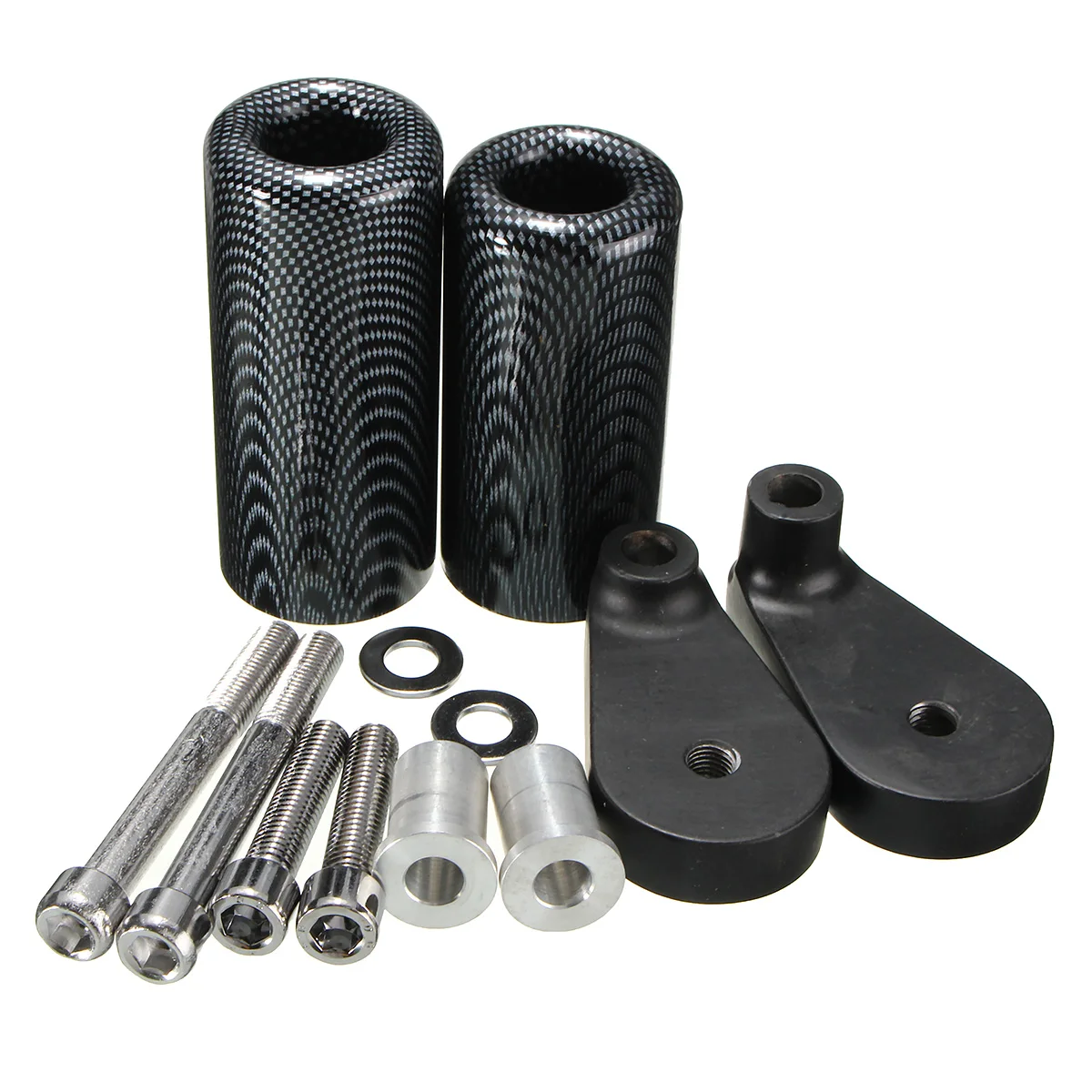 

New Motorcycle Slider Anti Crash Pad Protector Carbon No Cut Frame Sliders Cash Falling Protector for Yamaha 2007-2008 YZF R1