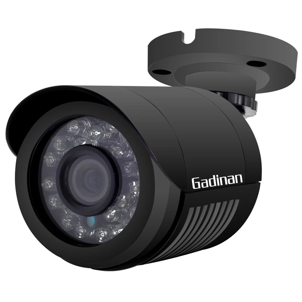 GADINAN 4CH AHD 1080N DVR с 2 шт 720 P/960 P/1080 P опциональный всепогодный пули CCTV домашняя камера видеонаблюдения Система DVR комплект