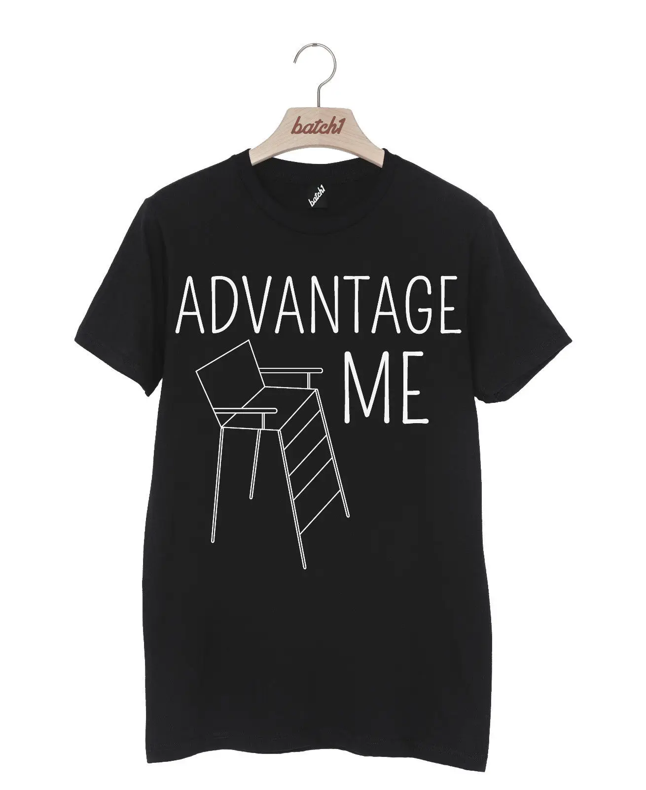 

BATCH1 ADVANTAGE ME UMPIRES CHAIR WIMBLEDON TOURNAMENT UNISEX T-SHIRT