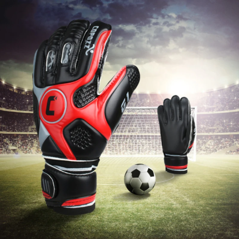 Professional goalkeeper gloves Finger Protection Thicken Latex Soccer