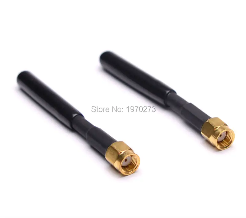 

FPV 5.8GHz VTx SMA RP-SMA Antenna For FPV Racing Snow Man Red/Black