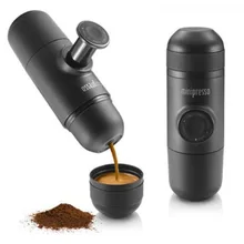 Портативный руководство Кофе чайник ручной Давление Портативный эспрессо