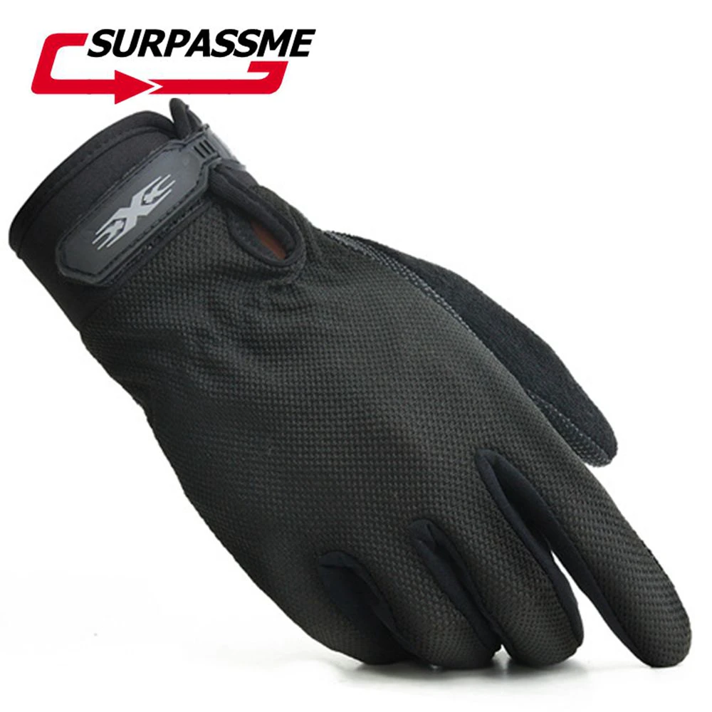 

Summer Motorcycle gloves breathable Full Finger Knight Riding Gloves Mesh Motorbike Gloves Racing Guantes Moto women men gloves
