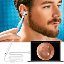 960 P 3-в-1 андроид эндоскоп Камера 5,5 мм визуальный Ложка уха Earpick отоскоп Камера ручка уха уход за вкладыши очистки ухо эндоскоп