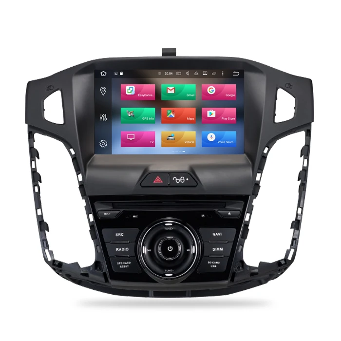 Top Android 9.0 Car Radio DVD Player For Ford Focus 2011 2012 2013 2014 Audio GPS Multimedia Navigation WIFI Bluetooth Video Stereo 11