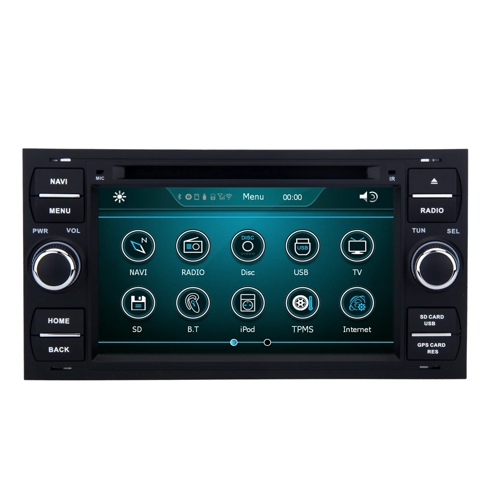 imágenes para Dasaita 7 "2 Din Estéreo Del Coche Dvd GPS para Ford Focus C-max Fiesta mondeo Conectar con Auto Radio Multimedia GPS Navi imágenes para Dasaita 7 "2 Din Estéreo Del Coche Dvd GPS para Ford Focus C-max Fiesta mondeo Conectar con Auto Radio Multimedia GPS Navi