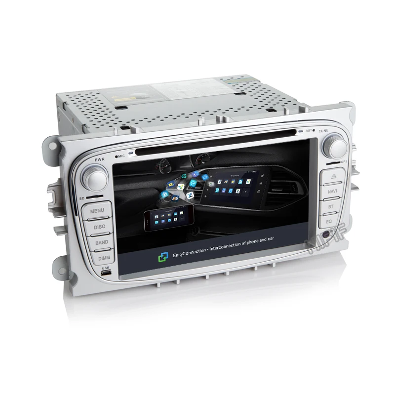 Best IPS Octa core android 9.0 car dvd for Ford focus Mondeo S-max smax Kuga c-max gps intelligent radio video wifi multimedia player 4