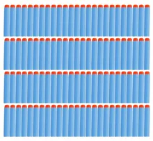 50pcs For Nerf Bullets Soft Hollow Hole Head 7.2cm Refill Darts Toy Gun Bullets for Nerf Series Blasters Xmas kid Gifts hot