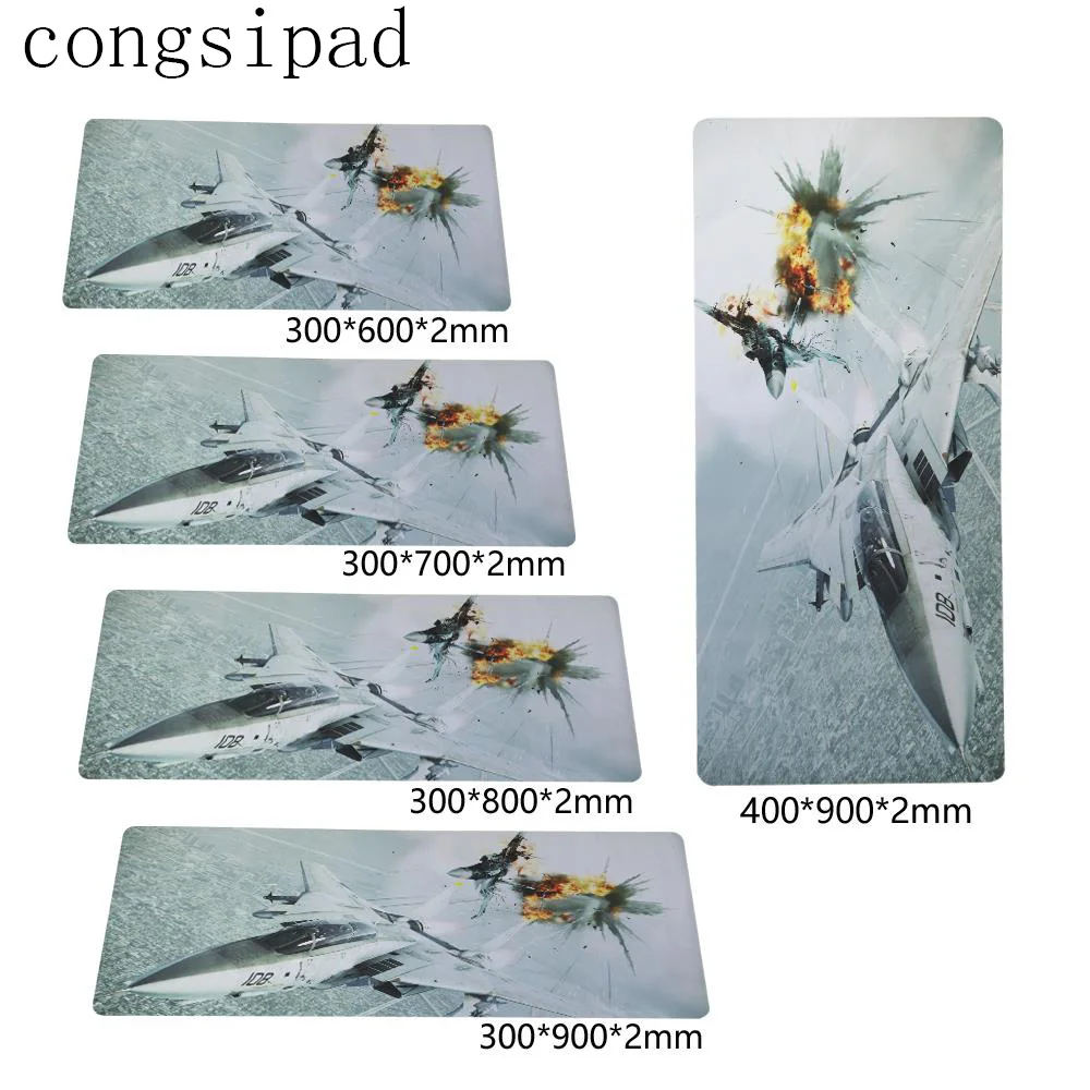 

High Quality Durable Large Game Anti-Slip Mouse Pad Anime Ace Combat Infinity Wallpaper Rubber Mouse Mats