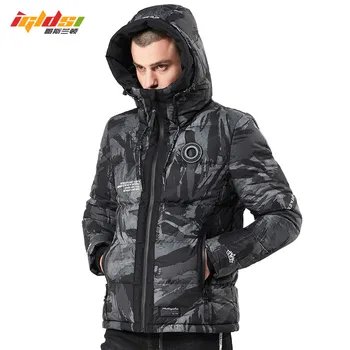 

Winter Jackets Coats 2018 New Arrival Men Camouflage Down Parkas Military Coats Male Thicken Cotton-padded Coats Plus Size 4XL