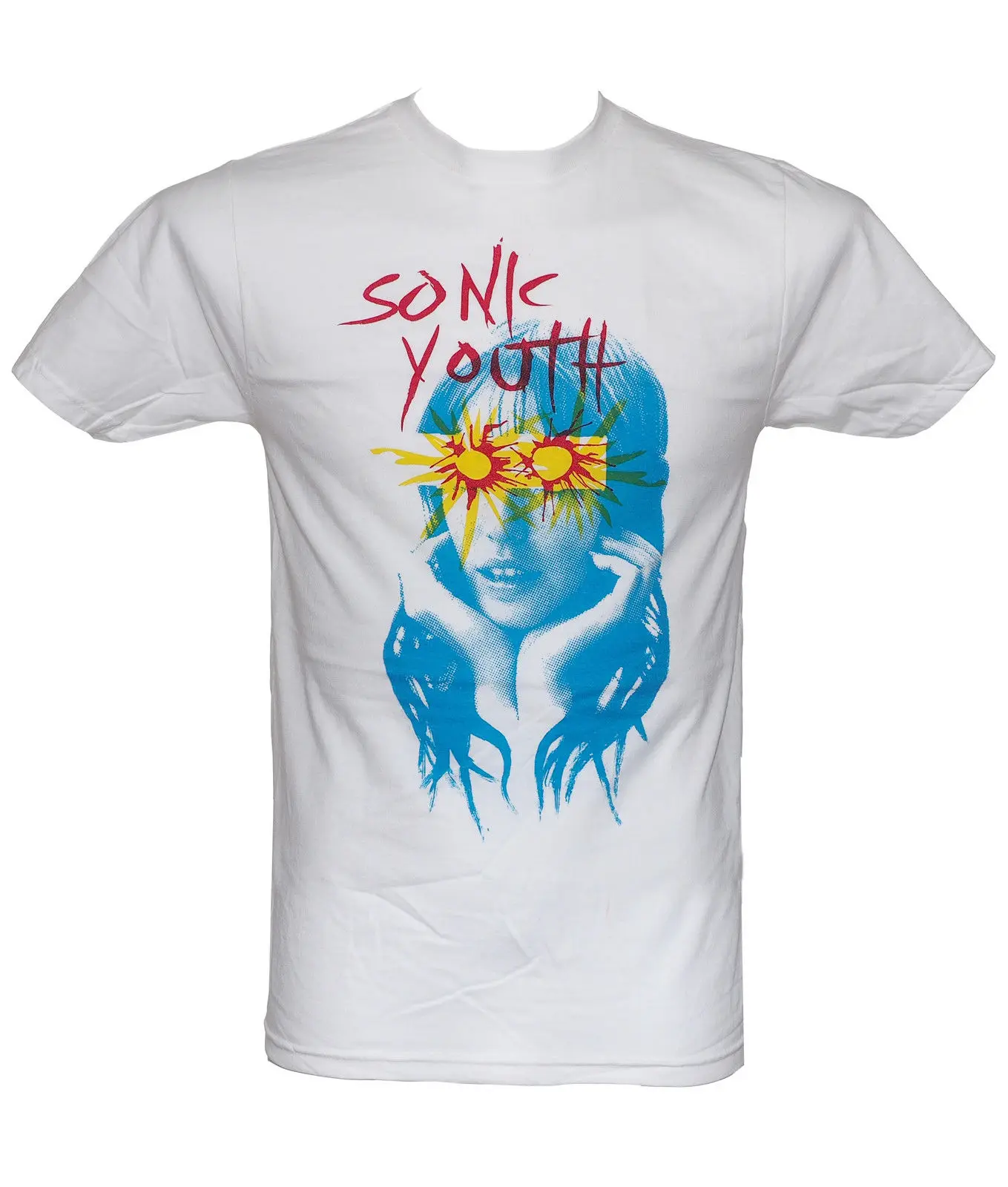 

SONIC YOUTH - SUNBURST - Official Licensed T-Shirt Summer T Shirt Brand Fitness Body Building