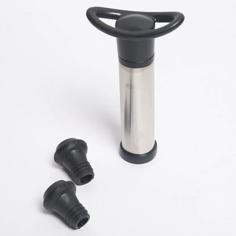 

Newest Convenient Reusable 1PCS Vacuum Stoppers With Pump Vacuum Empty Cap Pump Rubber Wine Bottle Caps For Bar Accessories