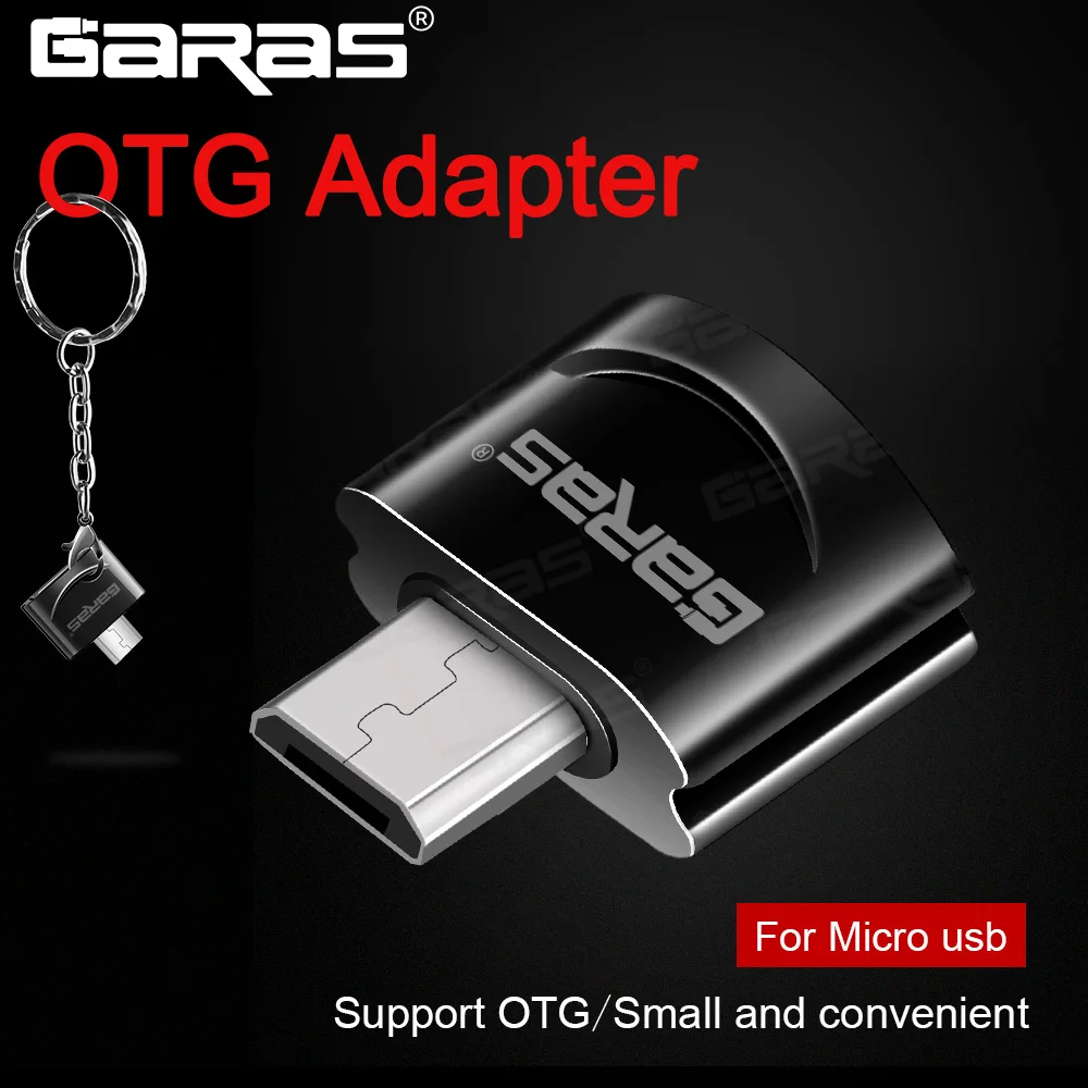 GARAS Micro USB OTG/Micro USB на USB накопитель микро конвертер адаптер для samsung/Xiaomi Micro USB адаптер для Android мобильного телефона