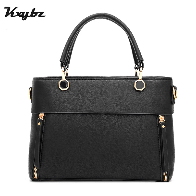 KXYBZ Brand Women Shoulder Bag Zipper Handbag Women PU Leather