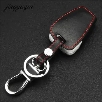 Keyforkess Cover portachiavi in pelle remota per Mercedes Benz A C E S ML CLK SLK classe CLS portachiavi custodia protettiva portachiavi - Jingyuqin Cover portachiavi in pelle remota per Mercedes Benz A C E S ML CLK