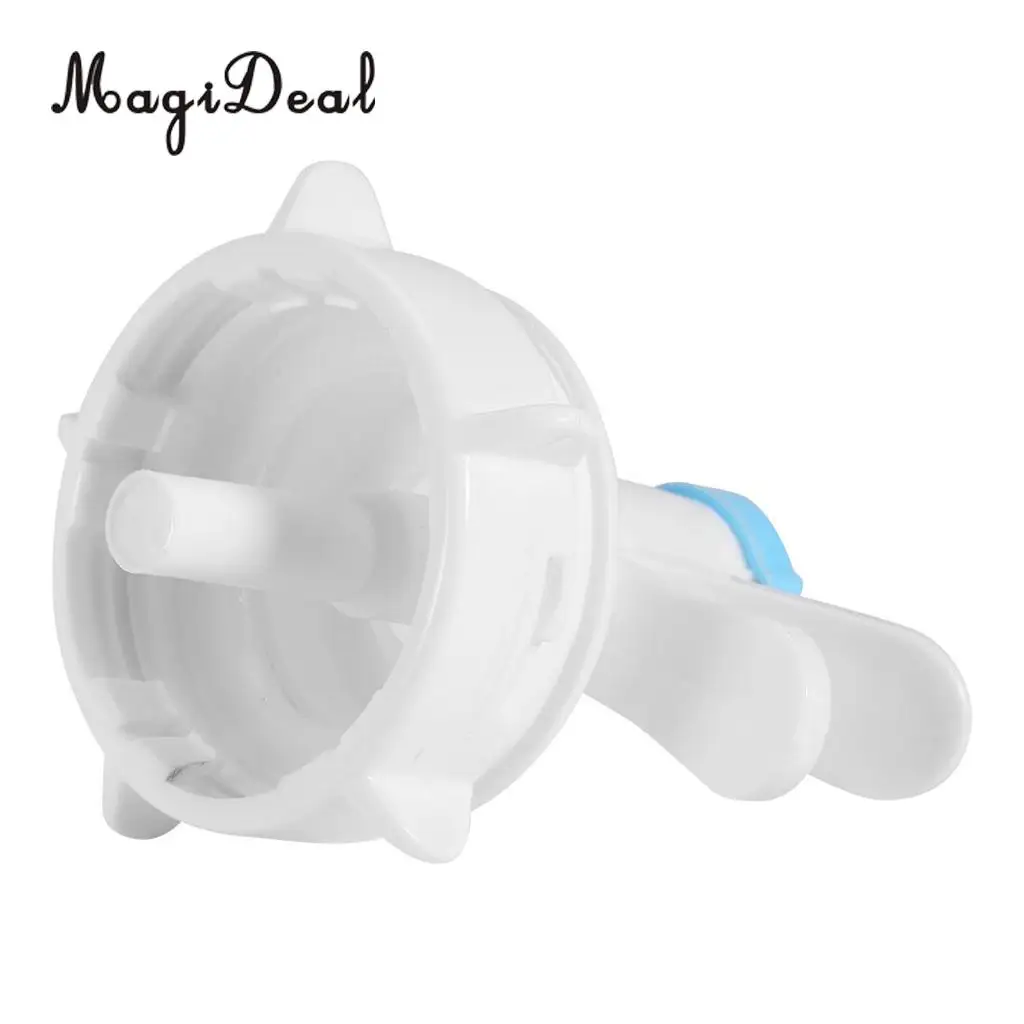 2Pcs Water Top Spigot Replacement Bottle Valve Faucet Water Dispenser White Drink Tap for 3/5 Gallon Bottled Water Tap Dispenser