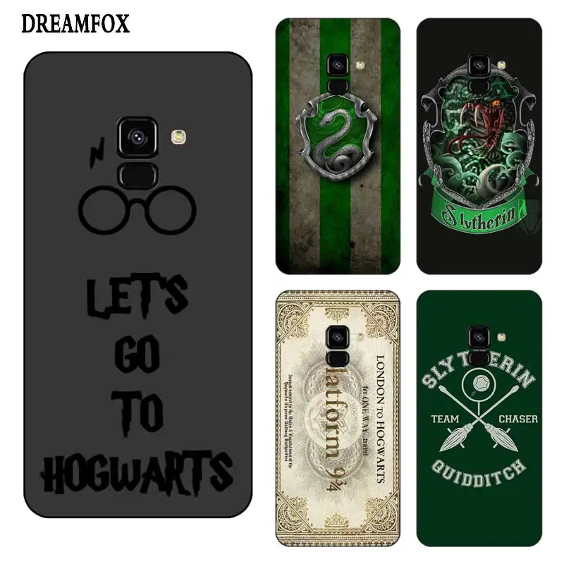 

P084 Harry Potter Cool Black Silicone Case Cover For Samsung Galaxy J2 J3 J4 J5 J6 J7 J8 Pro Plus Prime 2018 2017