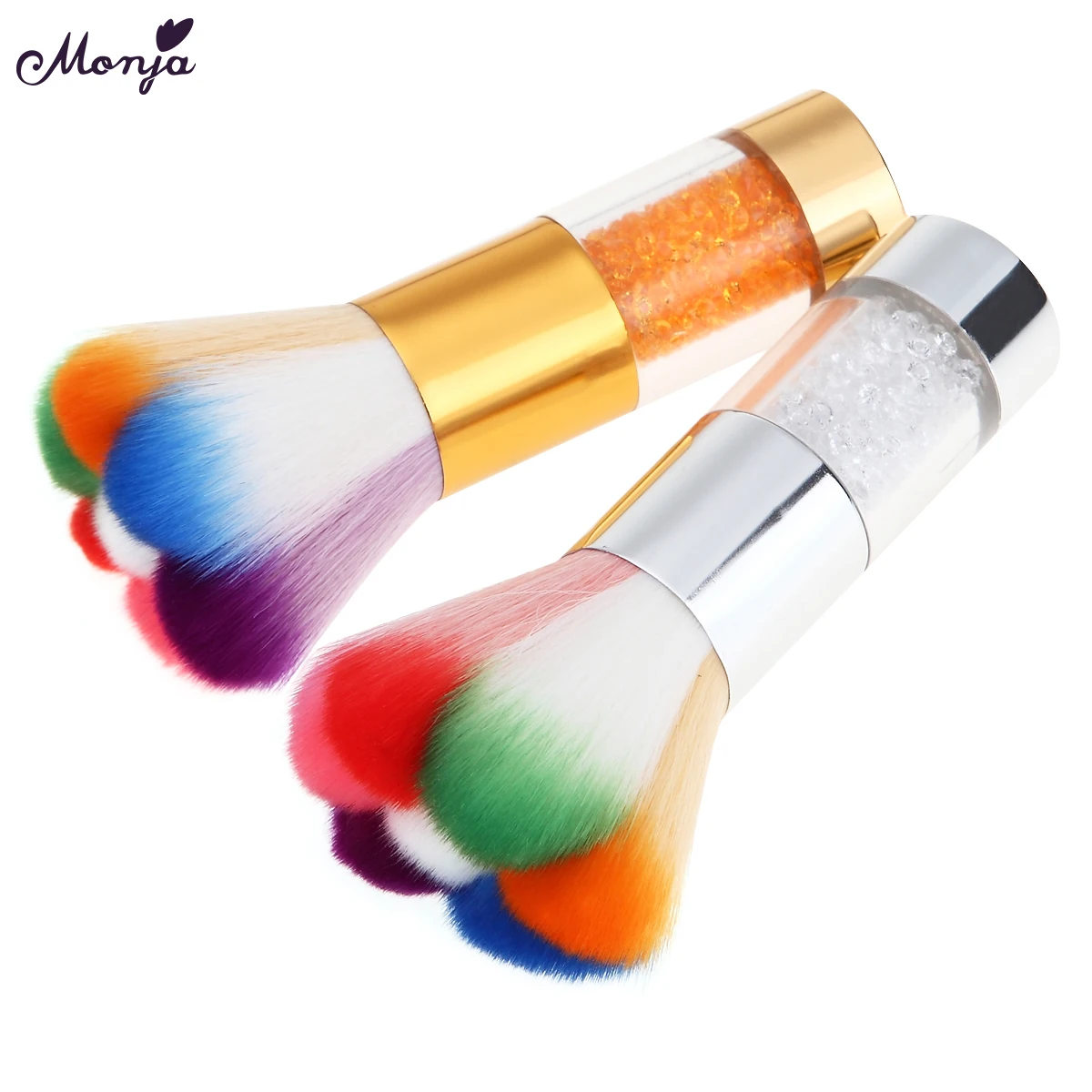 

Diamond Nail Cleaning Brush Soft Nail Art For Acrylic & UV Gel Dust Cleaner Brush Manicure Pedicure Tool