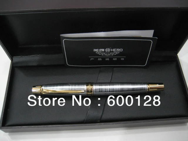

hero 12K gold pen 885 fountain Pens gift box Wholesale and retail
