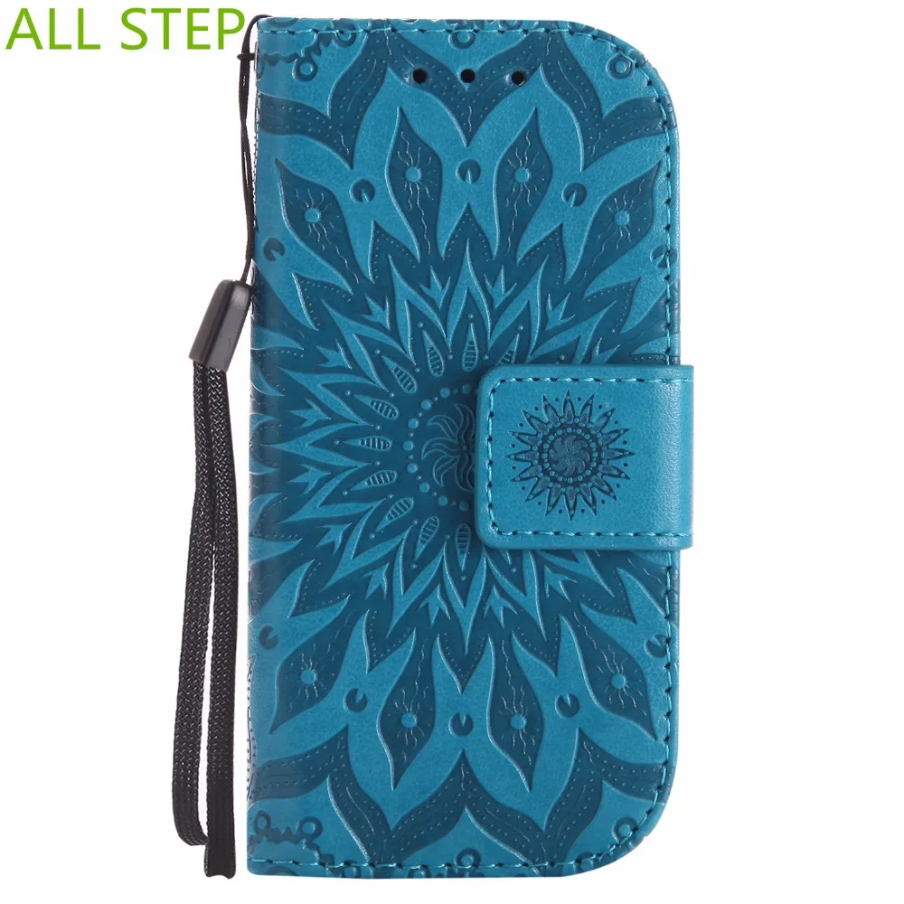 ALL STEP Fashion Embossed Sunflower Leather Case For Nokia 3310 2.4 inch Wallet Stand Card Slots Cover | Мобильные телефоны и