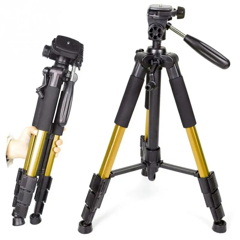 2018 NEW HOT SALES 55" Compact Light Weight Travel Portable Folding SLR Camera Tripod for DSLR