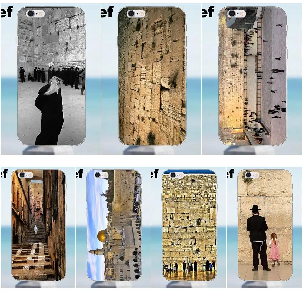 Suef выплачиваемая стена-Иерусалим Израиль для iPhone 4 4S 5 5S 5C SE 6 6S 7 8 Plus X Samsung Galaxy J1 J3 J5 J7