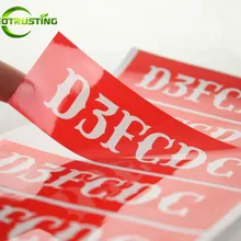 Leotrusting 1000 шт. Пользовательские белый/черный винил клей Наклейки Индивидуальные Свадебная вечеринка приглашение на день рождения подарок Сумки Наклейки