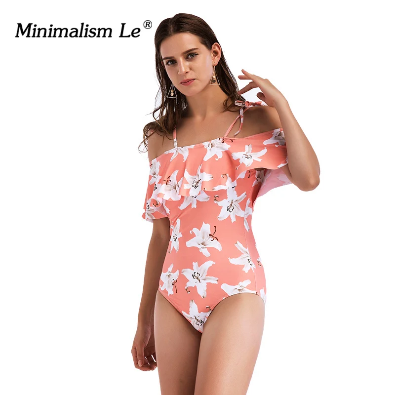 

Seazea One Piece Swimsuit 2018 Sexy Print Women Swimwear Biquini Women's Bikinis Summer Maillot Bathing Suits Female Biquini