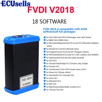 

Newest FVDI V2018 FLY FVDI ABRITES Commander FVDI Full Version (18 Software) No Time Limitation Covers Functions of FVDI