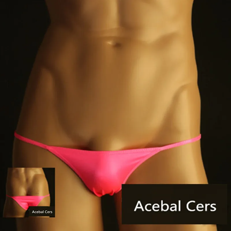 Мужские трусы бикини Acebal Cers сексуальное нижнее белье с заниженной талией для