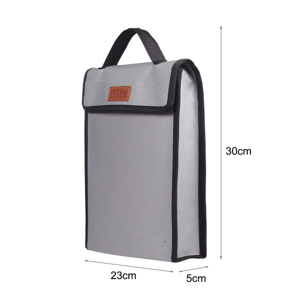 Портативный огнеупорный держатель для документов сумка для дома и офиса безопасная сумка огнестойкий файл Складная безопасная сумка для