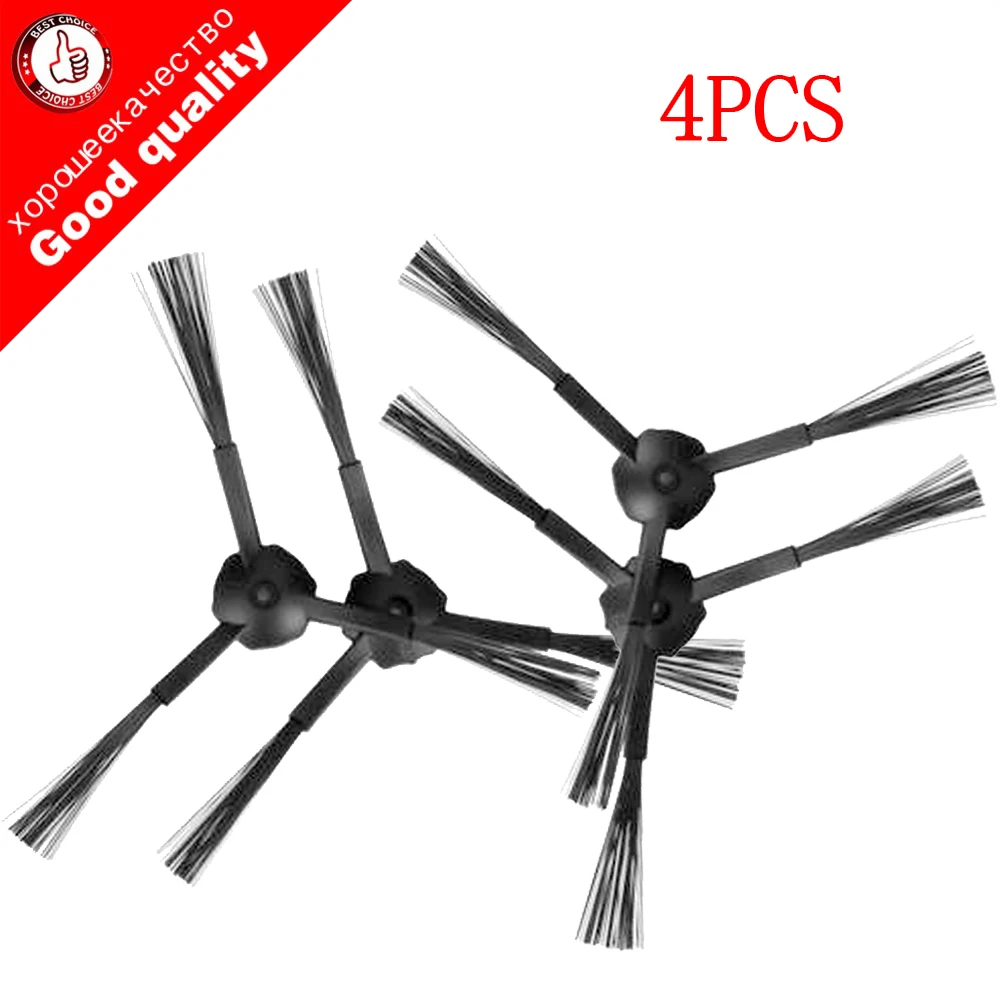 4pcs (2x Right+2x Left) Side Brushes for Panda X500 ECOVACS Robot X500 X580 CR120 Dibea X580 Vacuum cleaner accessories parts suitable for mercedes benz w247 lighting left right headlamp a2539068101 a2539068201 a2479062300 a2479062400 auto parts