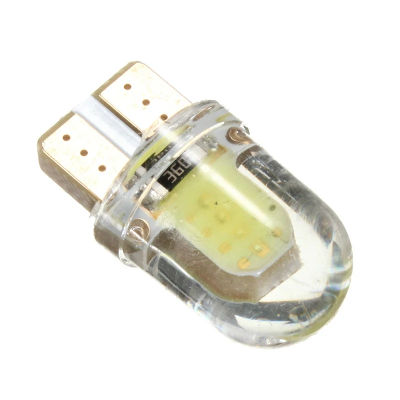 10 шт./лот светодиодный 194 168 COB 8SMD светодиодный s парковочная лампа светодиодный яркая кварцевая белый номерной знак светильник лампочка DC12V