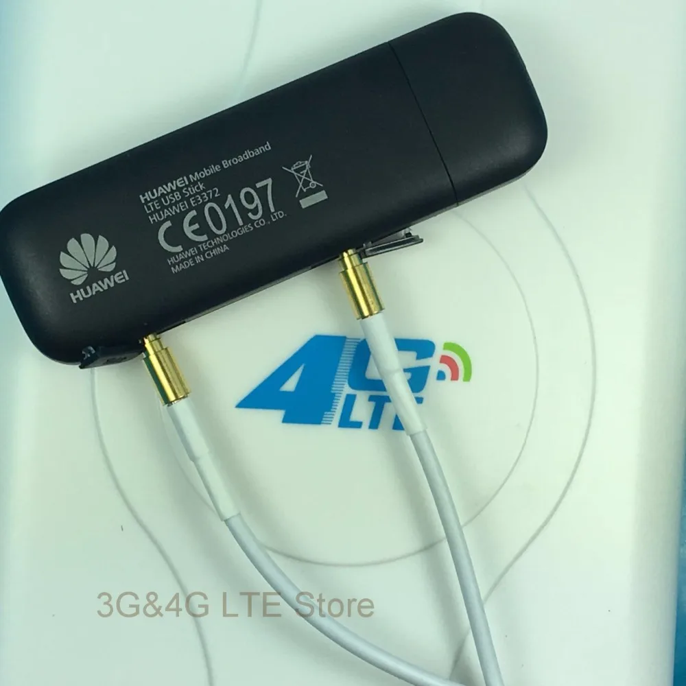 best 4g usb modem unlock Huawei E3372h-153 with 4G antenna  LTE FDD800/900/1800/2100/2600Mhz Cat4 150Mbps Wireless USB Modem 4g usb modem