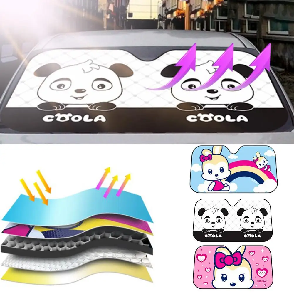 

Auto Car Sun Shade Sunshade Car Window Windscreen Sun Visor Covers Parasol Coche Universal UV Sun And Heat Reflector