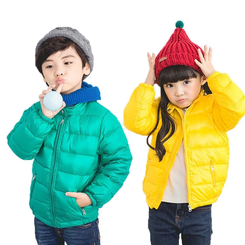 

Winter Warm Outerwear Kids Clothes Brand Boy Coats Down Girl Parkas Infantil Cotton Suit Jacket Enfant Cute Children Clothing