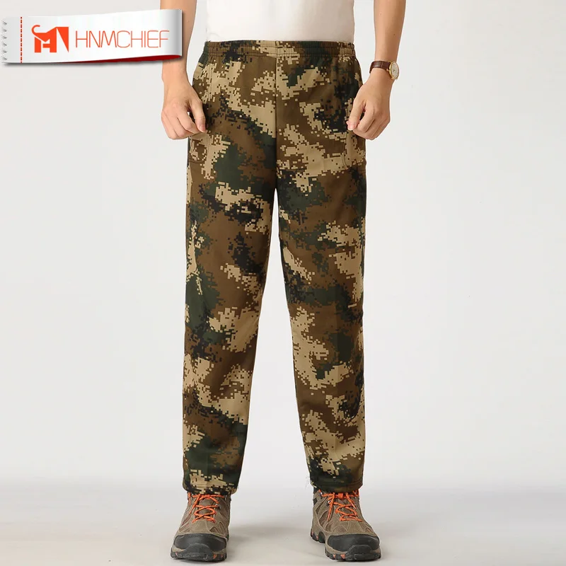Мужские тактические камуфляжные брюки из чистого хлопка 2017 мужские армейские