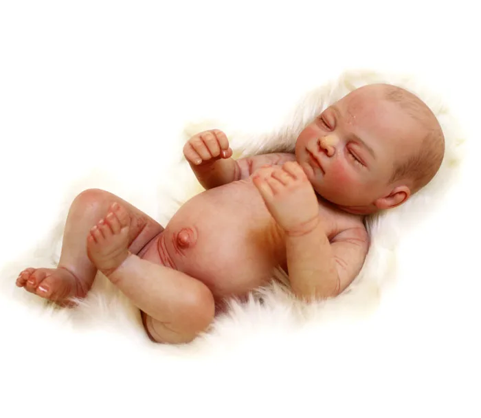 Real Touch Silicone Reborn Baby Doll Toy Lifelike High Quality Newborn Girl Babies Doll Bathe Toy