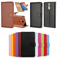 

Genuine Leather Cases for Huawei Mate 10 Lite Mate 10Pro Mate10 Luxury Wallet Magnetic Clip + Free Screen Protector