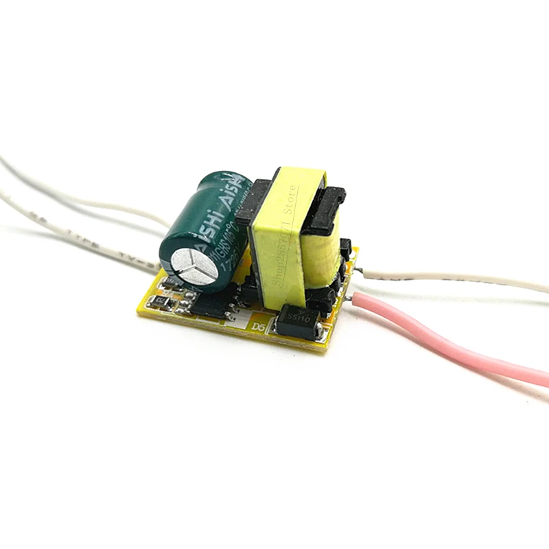 

5PCS 1-3x1w Lighting Transformers, Input 85-277V 300mA 3-10V Output LED Power Driver For 110v 220v 1W 3W Lamp Diy
